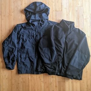 Tru-Spec Tactical 3-in-1 Jacket Men's Large Black